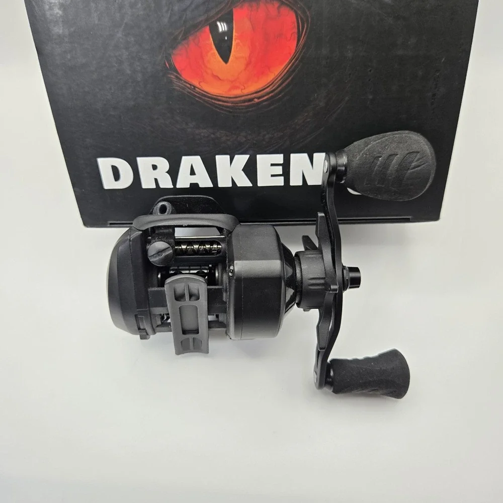 Svivlo Draken 1 Baitcasting Reel 7.3:1 Left Hand LH Fishing Reel - Slightly Used